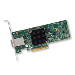 Dell J91FN 12Gb 9300-8E Single 8-Port PCIe SAS Host Bus Adapter