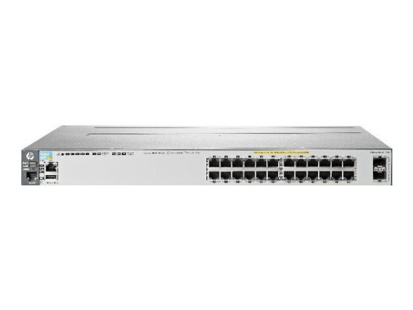 HPE J9573A 3800-24G-PoE+-2SFP+ Managed L4 Switch.
