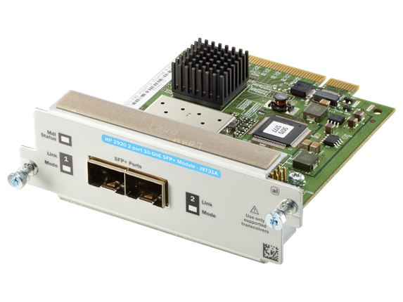HPE J9731AS 2920 2-Port 10GbE SFP+ Module