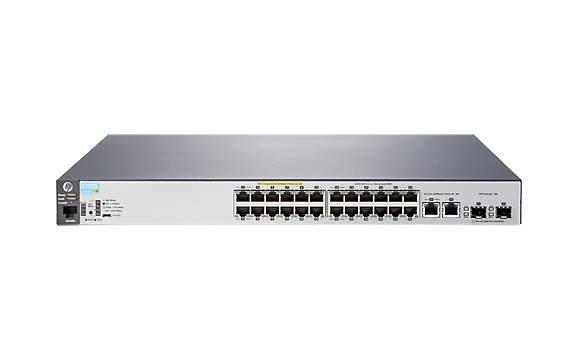 HPE J9779A Aruba 2530-24-PoE+ switch 24 ports managed rack-mountable ref
