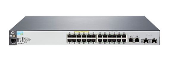 HPE J9779A#ABA Aruba 2530-24-PoE+ switch 24 ports managed rack-mountable
