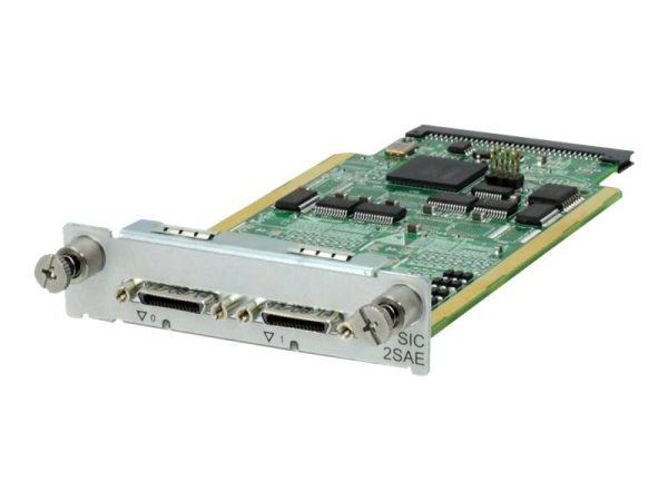 HPE JG736A FlexNetwork MSR 2-Port Enhanced Sync Async Serial SIC Module Ref