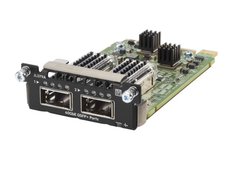 HPE JL079A Aruba 3810M 2P 40GbE QSFP+ Module New