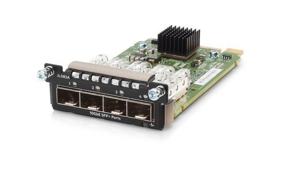 HPE JL083A Aruba 3810M/2930M 4-port 100M/1G/10G SFP+ MACsec Module NEW