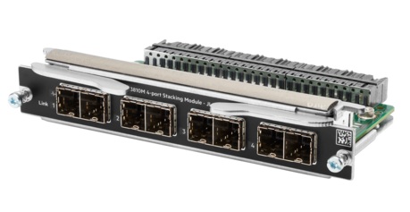 HPE JL084-61001 Aruba 3810M 4-port Stacking Module F/S