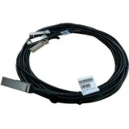 HP JL283A X240 QSFP28 4XSFP28 3m direct attach copper cable.