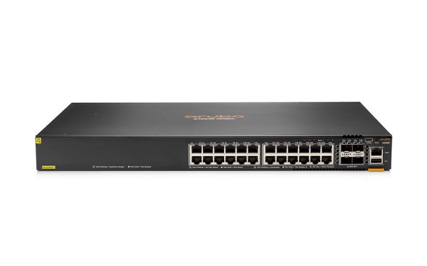 HPE JL666A#ABA Aruba 6300F 24p 1GbE Cl4 PoE and 4p SFP56 Switch