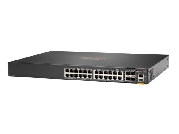 HPE JL668A#ABA Aruba 6300F 24-port 1GbE and 4-port SFP56 Switch