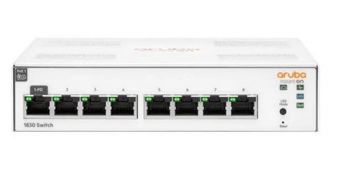 HPE JL810-61101 Aruba Instant On 1830 8G Switch 8 ports smart