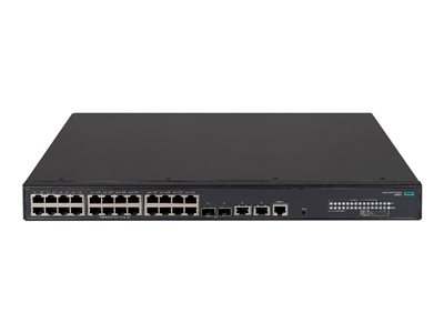 HPE JL823-61001 FlexNetwork 5140 24G PoE+ 2SFP+ 2XGT EI Switch 28 Ports Smart rack-mountable