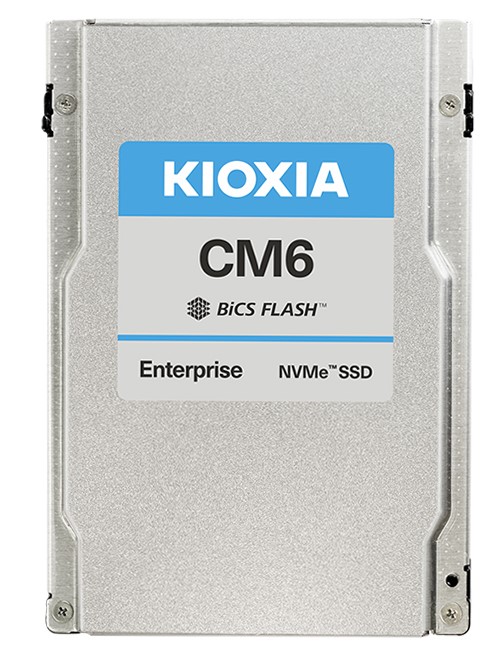 Kioxia CM6-R KCM61RUL7T68 - SSD - 7.68 TB - PCIe 4.0 (NVMe) - Lenovo OEM Refurbished