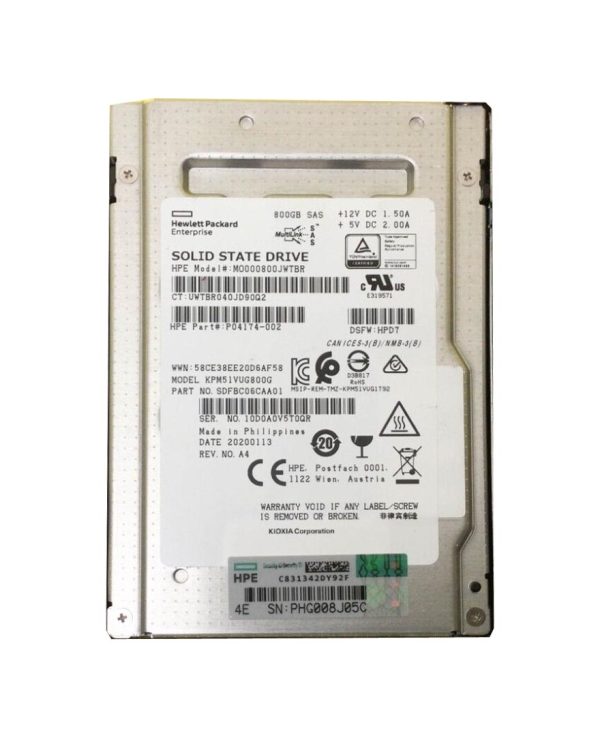 Toshiba KPM51VUG800G PM5-V 800GB Mix Use TLC SAS 12Gbps 2.5inch SSD