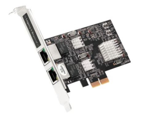 SIIG LB-GE0711-S1 Dual 2.5G 4-Speed Multi Gigabit Ethernet PCIe Card