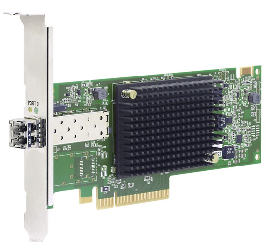 Broadcom LPE35000-M2 Emulex Single-Port PCIe 4.0 32G/64G Fibre Channel Host Bus Adapter FH