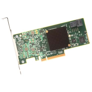 Broadcom LSI00347 9300-4i4e Single SAS 4 Port 12Gb/s PCI-Express 3.0 x8 SAS Host Bus Adapter Card Only