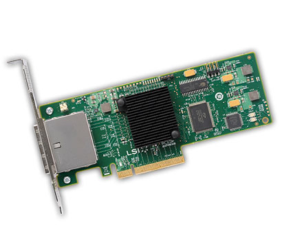 LSI Logic LSI9200-8E 6GB 9200-8e SATA/SAS Low Profile Host Bus Adapter