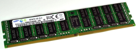 Samsung M386A4G40DM1-CRC 32GB Pc4-19200 DDR4-2400MHz 4RX4 ECC Memory