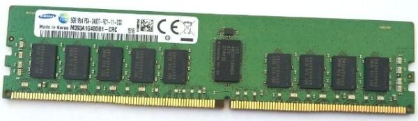 Samsung M393A1G40DB1-CRC 8GB DDR4 -2400MT/s Pc4-19200 ECC 1RX4 Memory