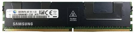 Samsung M393A8K40B21-CTC0Q 64GB PC4-19200 DDR4-2400MT/s 4RX4 ECC Memory