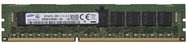 Samsung M393B1G70QH0-YK0 8GB PC3-12800 DDR3-1600MT/s 1RX4 ECC Memory