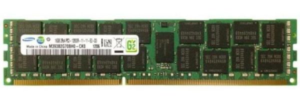 Samsung M393B2G70BH0-CK0Q9 16GB PC3-12800 DDR3-1600MT/s 2RX4 ECC Memory