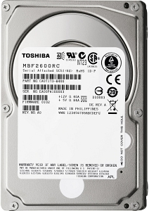 Toshiba MBF2300RC 300GB 10K 16MB Cache SAS 6Gb/s 2.5" HDD ref