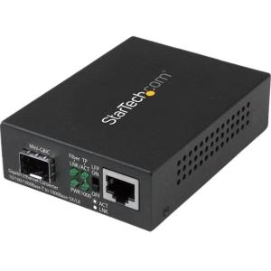 StarTech MCM1110SFP Gigabit Ethernet Fiber Media Converter