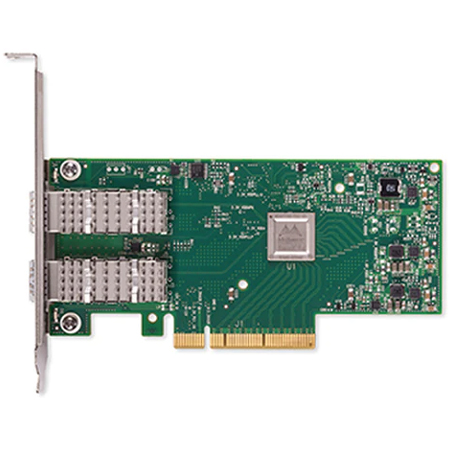 Mellanox MCX4121A-ACHT ConnectX-4 Lx EN network interface card with Host Management 25GbE dual-port SFP28 PCIe3.0 x8 UEFI Enabled tall bracket