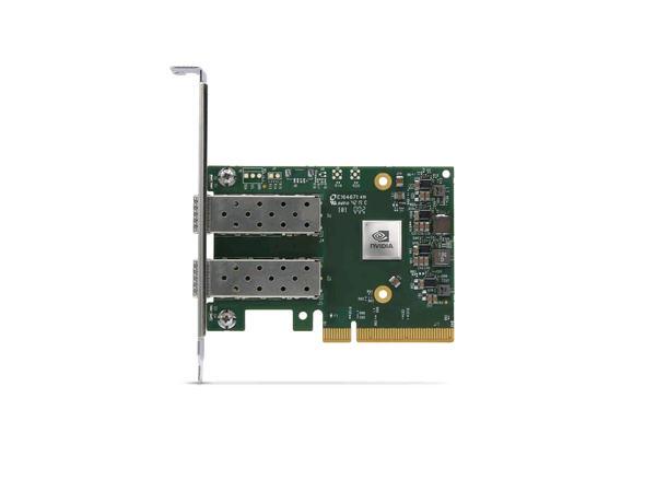 Mellnox MCX631102AS-ADAT ConnectX-6 Lx EN Adapter Card 25GbE Dual-port SFP28 PCIe 4.0 x8 Secure Boot No Crypto