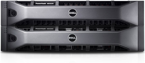 Dell MD3200I PowerVault Hard drive array