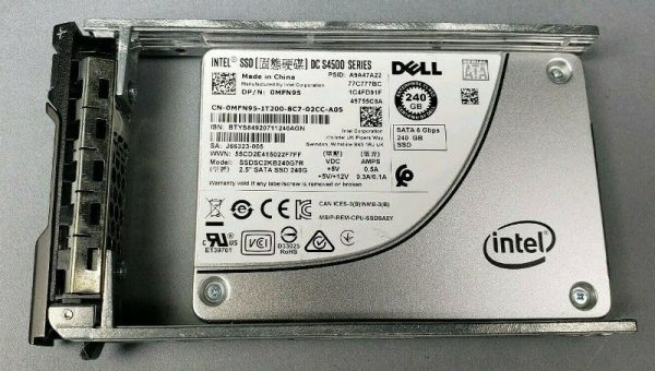 Dell MFN95 240Gb Sata-6gbps Read-Intensive TLC 2.5" DC S4500 SSD