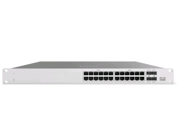 Cisco MS125-24P-HW Meraki Cloud Managed MS125-24P 2 Ports - Managed Switch Refurbished