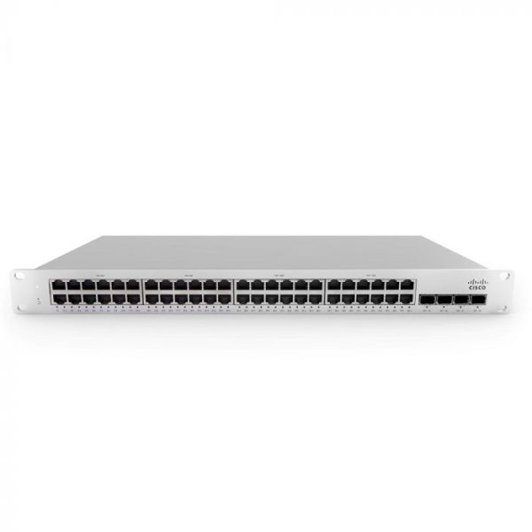 CISCO - Meraki MS225-48FP-HW Cloud-Managed StackableE 48 Port Switch POE+ 4P 10GBE SFP+ Ref