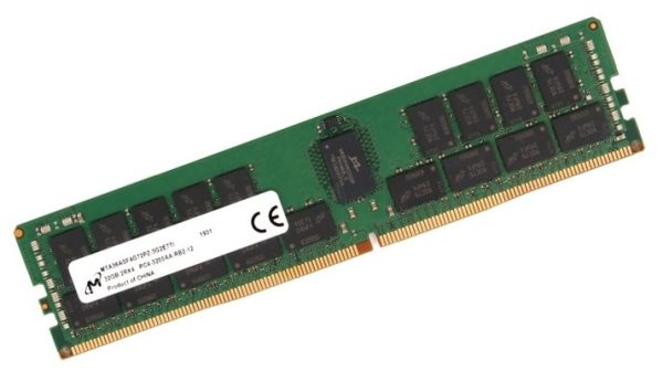 Micron MTA18ASF2G72PDZ-2G6J1R 16GB PC4-21300 DDR4 2666MHz 2RX8 ECC Memory New