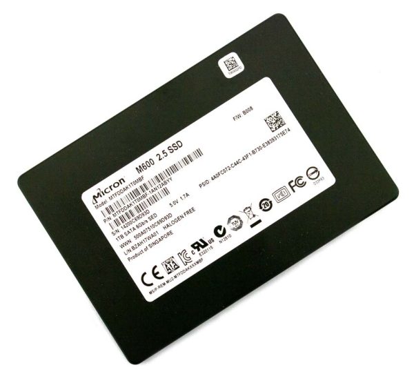 Micron MTFDDAK1T0MBF-1AN12A 1TB M600 SATA 6Gbps 2.5inch SSD