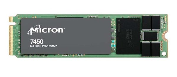 Micron 7450 Max MTFDKBA400TFS-1BC1ZA 400GB M.2 PCIe 4.0 (NVMe) Non Sed SSD