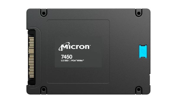 Micron 7450 Pro MTFDKCB3T8TFR-1BC15ABYY 3.84TB U.3 7mm 2.5-Inch PCIe 4.0 (NVMe) SED TCG Opal 2.0 Ssd