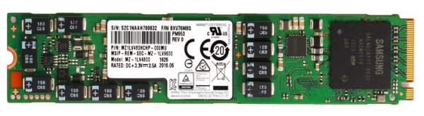 Samsung MZ-1LV4800 480gb PM953 M.2 22110 PCI-E 3.0 X4 Ssd