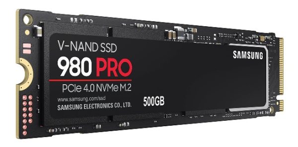 Samsung MZ-V8P500 980 Pro 500GB PCI-E 4.0 X4 Nvme SSD