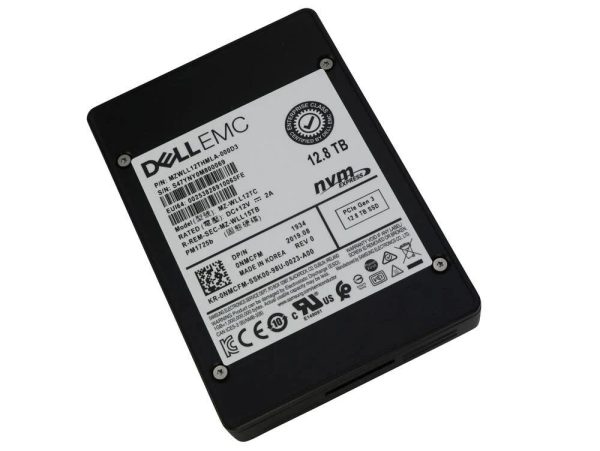 Samsung PM1725B MZ-WLL12TC - SSD - 12.8 TB - PCIe 3.0 x8 (NVMe) - DELL OEM Refurbished