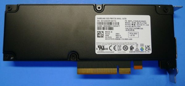 Samsung PM1735 MZPLJ1T6HBJR-00AD3 - SSD - 1.6 TB - PCIe 4.0 x8 (NVMe) - DELL OEM Refurbished