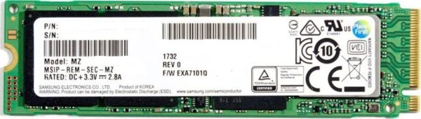 Samsung MZVLB1T0HBLR-00000 PM981a 1TB M.2 PCI-E 3.0x4 NVMe Ssd