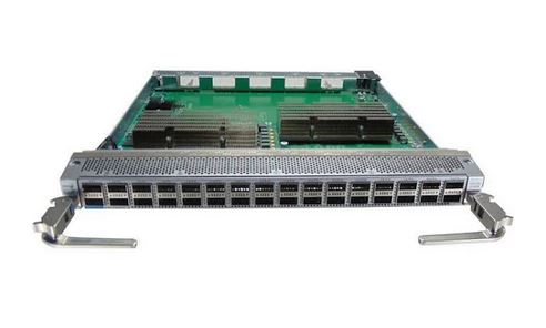 Cisco N9K-X9432C-S Nexus X9432C-S expansion module 100 Gigabit QSFP28 x 32