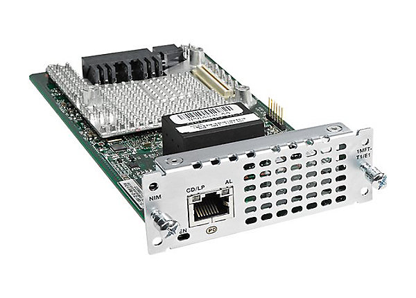 Cisco NIM-1MFT-T1/E1 Fourth-Generation Multi-flex WAN Module Ref