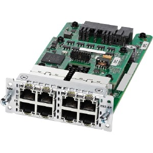 Cisco NIM-ES2-8-P 8-Port Gigabit Ethernet Switch NIM With PoE Support