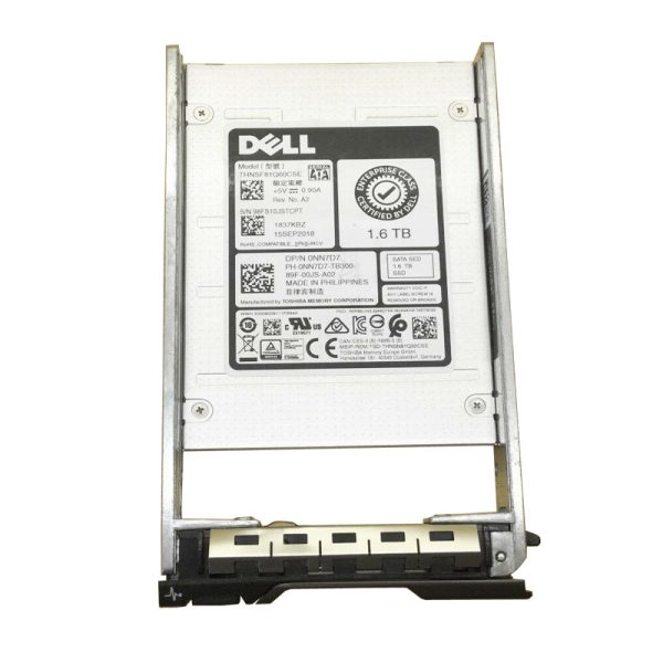 Dell NN7D7 1.6TB SED Mixed Use Mlc SATA 6Gbps 2.5Inch SSD