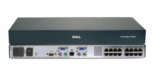Dell OHG514 PowerEdge 16 Ports PS/2 USB KVM Console Switch