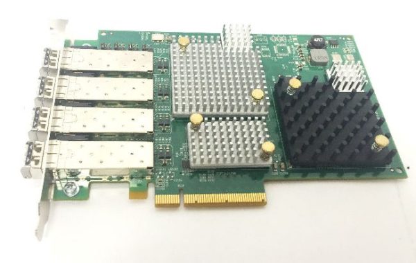 EMULEX P003927-01A 8gb Quad-port Fibre Channel Host Bus Adapter.