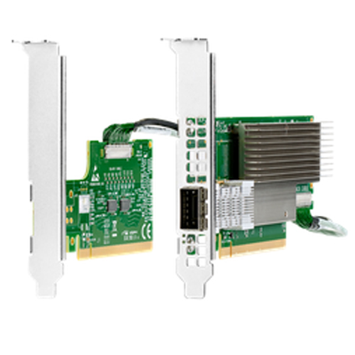 HPE P06154-B21 MCX653105A-HDAT InfiniBand HDR/Ethernet 200GB 1-Port QSFP56 PCIe3 x16 Adapter