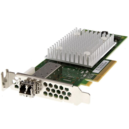 Dell P0YWT Qlogic qle2740l 32GB Single Port Pcie3.0 x8 Fibre Channel Host Bus Adapter.